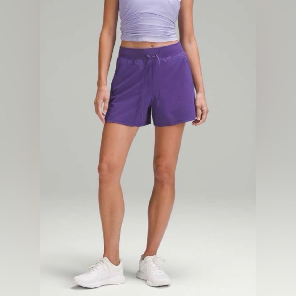 Lululemon License to Train High-Rise Short 4", size 8, Petrol Purple - Picture 3 of 11